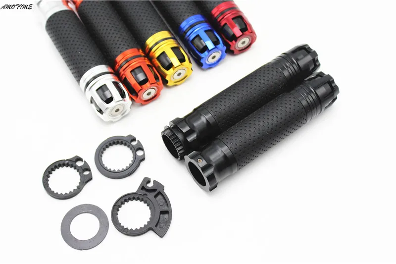 Universal 7/8'' 22MM CNC Motorcycle handle grips racing handlebar grip