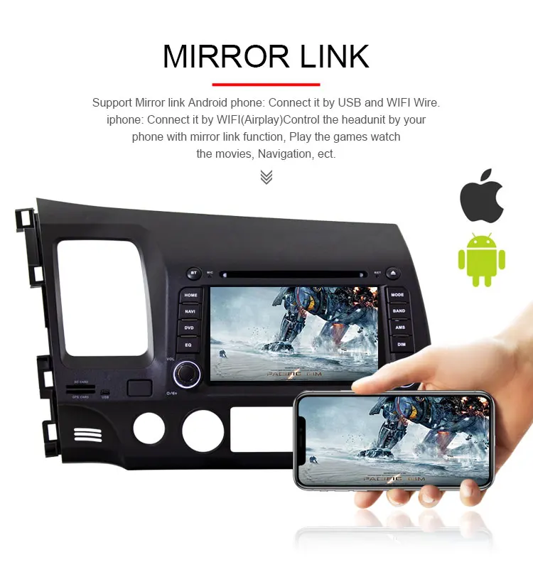 Cheap TOPBSNA Android 9.0 Car DVD Player for Honda Civic 2005 2006 2007 2008 2009 2010 2011 GPS Autoaudio 2 din Car Radio stereo WiFi 7 Cheap TOPBSNA Android 9.0 Car DVD Player for Honda Civic 2005 2006 2007 2008 2009 2010 2011 GPS Autoaudio 2 din Car Radio stereo WiFi 7