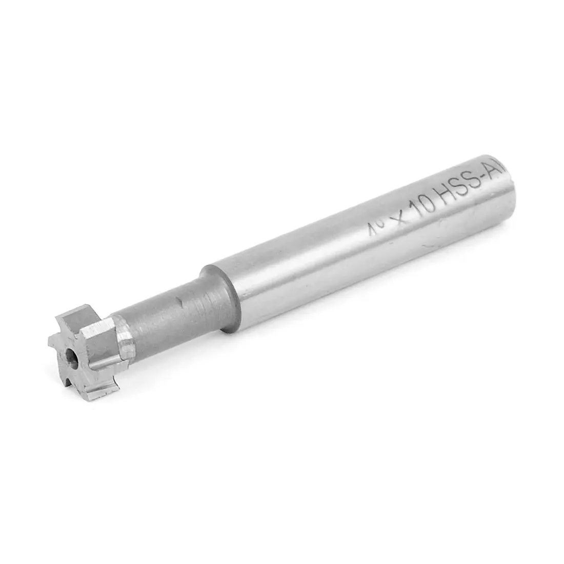 

UXCELL 10Mm Cutting Dia 4Mm Cutting Depth 6 Flutes Straight Shank T Slot End Mill