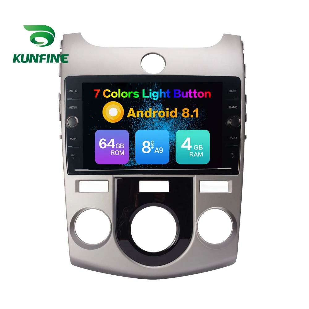 Android Car DVD GPS Navigation Multimedia Player Car Stereo For KIA Forte 2009-2017 (MT) Radio Head unit (711)