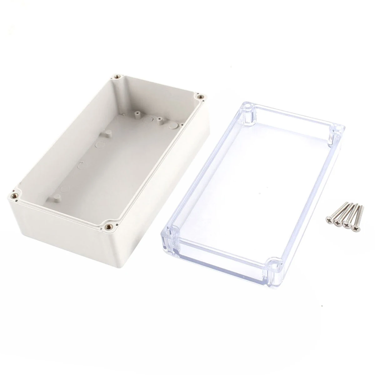 1pc Mayitr Waterproof Enclosure Case Clear Cover Plastic DIY Electronic Project Instrument Box 158mmx90mmx60mm