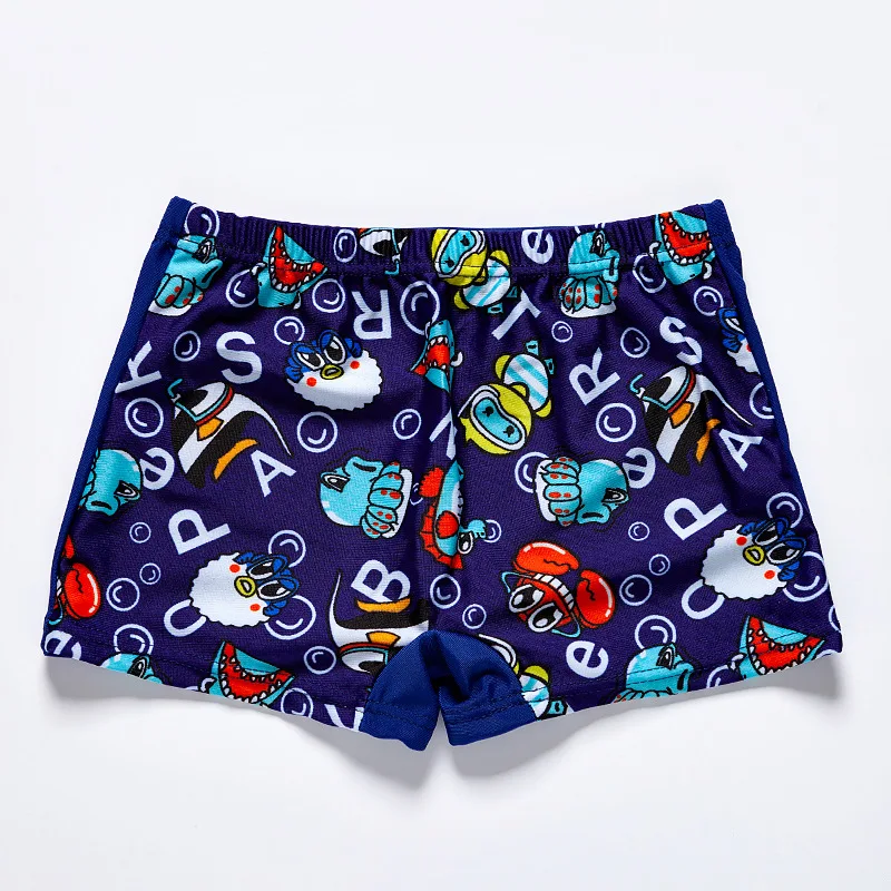 Плавки для мальчиков; детский купальник с рисунком; летний купальный костюм для мальчиков; Детские шорты; Корейский детский купальник - Цвет: Duckling