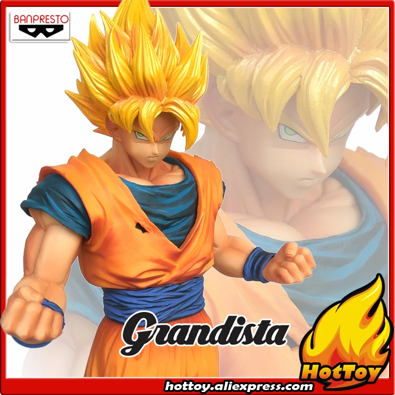Sale Original Banpresto ROS Resolution of Soldiers Grandista Collection Figure Super Saiyan Son Goku Gokou Sale Original Banpresto ROS Resolution of Soldiers Grandista Collection Figure Super Saiyan Son Goku Gokou