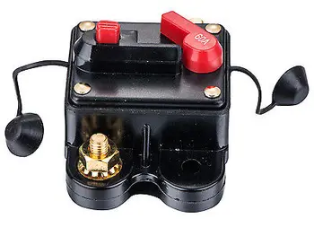 

APS 60A Car Audio Inline Circuit Breaker Fuse for 12V Protection SKCB-01-60A
