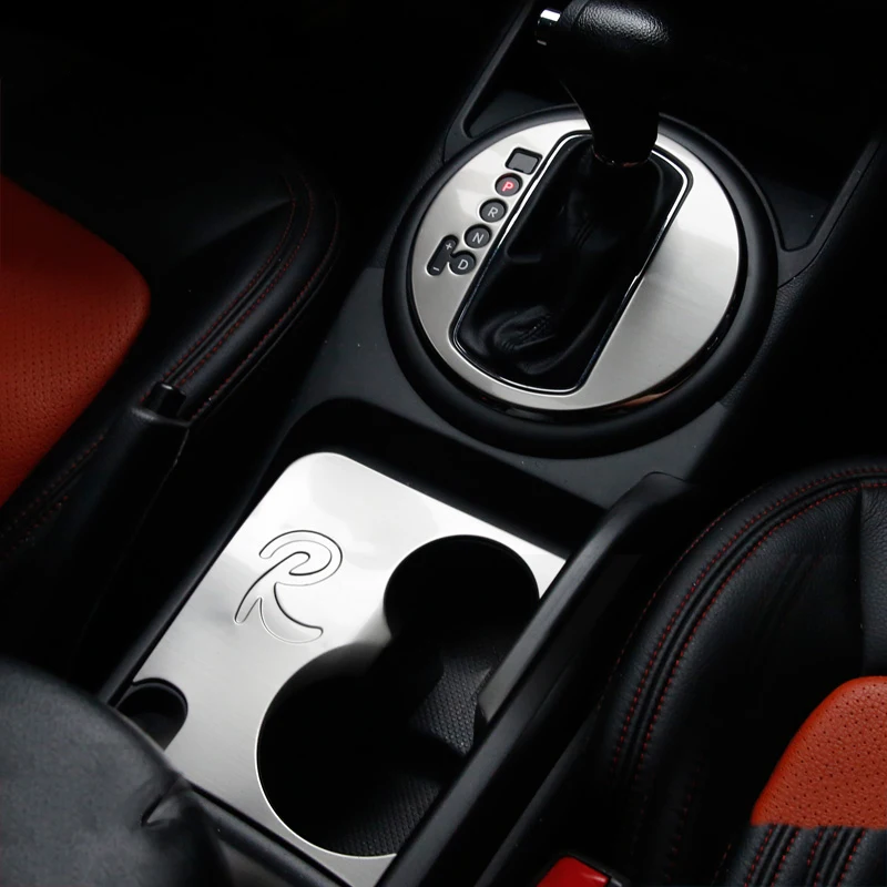 Для KIA Sportage R 2011 2012 2013 Автомобильная панель переключения передач для воды внутренняя декоративная крышка аксессуары из нержавеющей стали