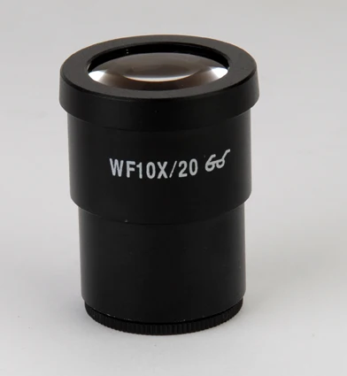 WF10X 15X 20X wf25x WF30X 20 мм 10 мм 9 мм оптическое стекло высокий Eyepiont стерео микроскоп окуляр объектив с монтажным размером 30 мм - Цвет: 1PC WF10X