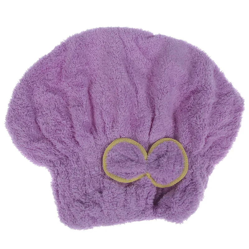 Женское полотенце из микрофибры для ванной, быстросохнущая шапка для волос, тюрбан, супер впитывающая повязка на голову, шапочка для душа, банное полотенце s