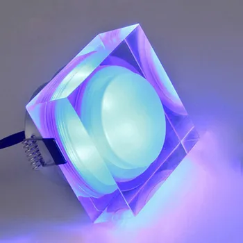 

2018 New Led light 3w/5w/7w/9w Led Square Down Light Acrylics Led Ceiling Light Ac85-265v Recessed Led Retail Warranty