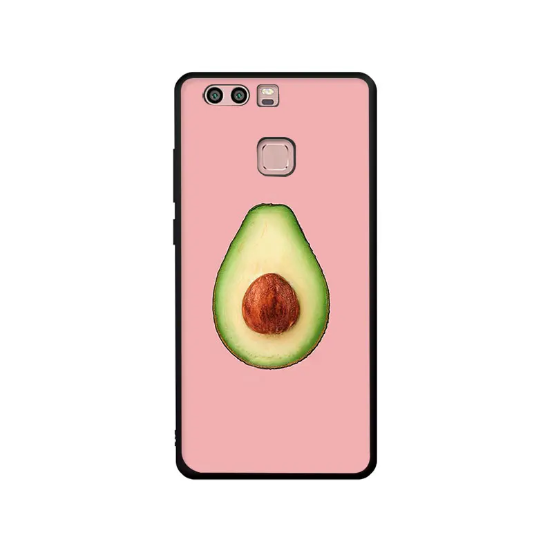 Авокадо мягкий телефон чехол для Huawei P8 9 Lite P10 P20 30 Lite Pro P smart - Цвет: B3