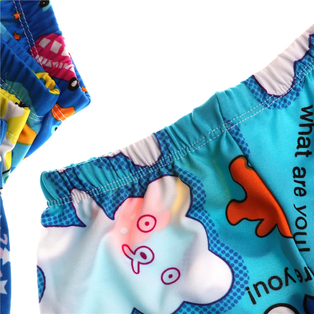 Купальные штаны с принтом животных для маленьких мальчиков, пляжные шорты для отдыха, Шорты для плавания, футбольные детские купальные костюмы с рисунком для мальчиков