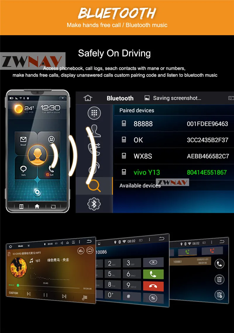 Sale Android 9.0 Car DVD Stereo Multimedia Headunit Auto Radio GPS Navigation Video Audio For Black Toyota Avensis T25 2003-2008 2
