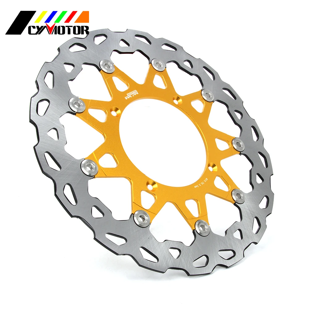 320 мм плавающие тормозные диски ротор для SUZUKI RMZ250 RMZ450 RMX450 RMZ RMX 250 450 05 06 07 08 09 10 11 12 13 14