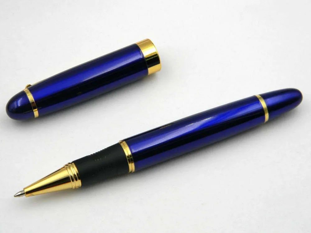 

office metal Writing tools blue new red golden school gift Roller ball Pen