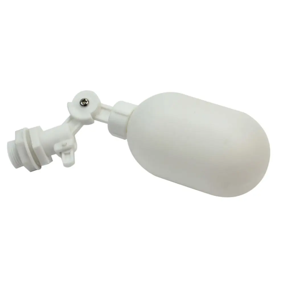 Белый пластиковый Регулируемый мини Поплавковый шаровой клапан для аквариума