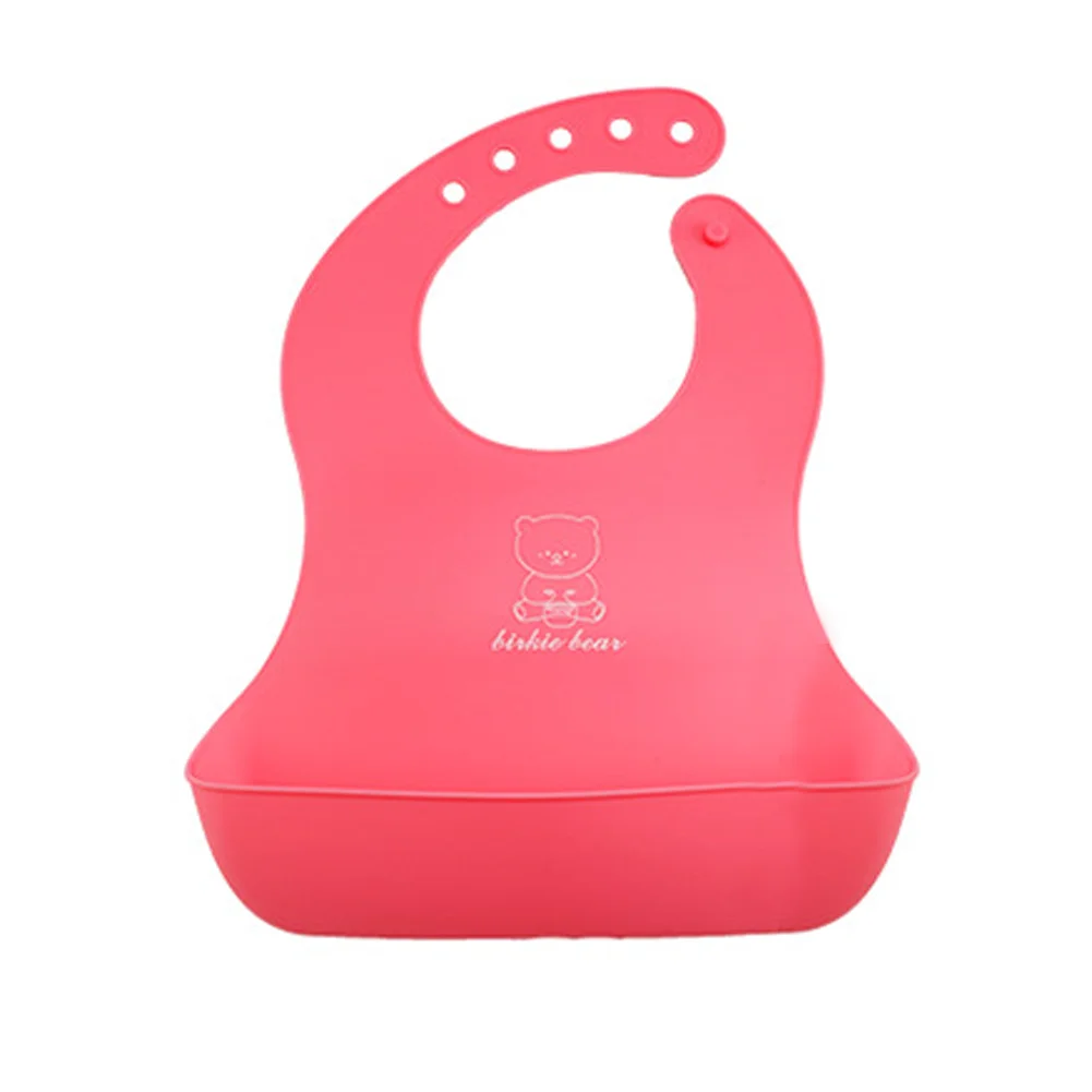Hot Sale Updated New Baby Silicone Bib Stereo Disposable Bib Kids Bibs