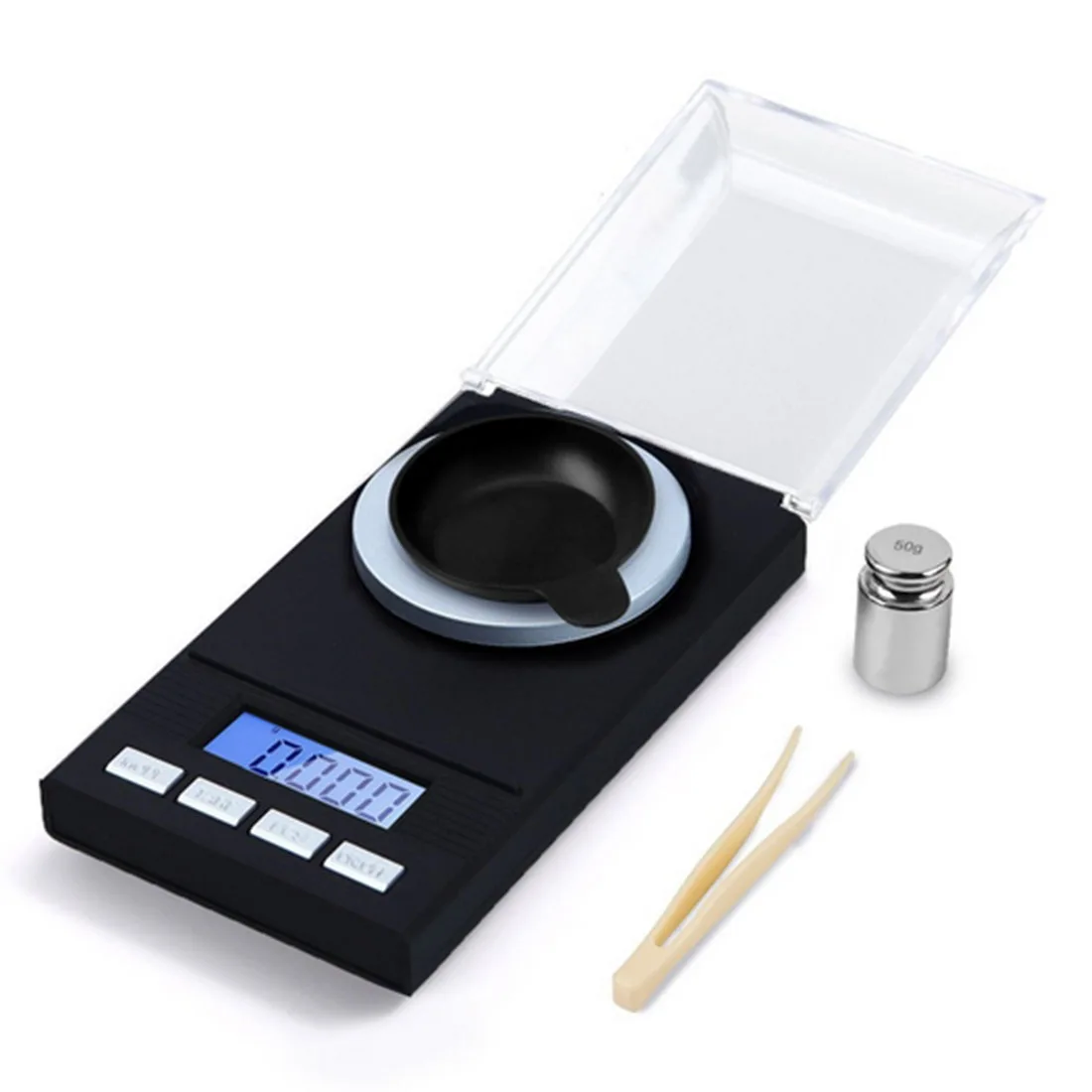 Мини-электронная шкала Точность портативный карманный ЖК-цифровой ювелирные весы баланс веса грамма измерительные весы инструменты