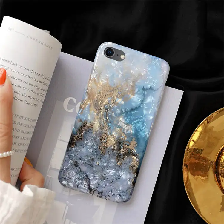 Чехол для Телефона iphone 7 XS MAXCase мягкая задняя крышка из ТПУ 6 S 8 Plus мраморный чехол i