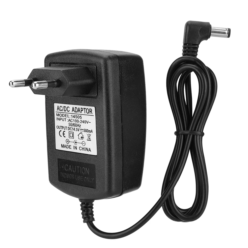 Электронный баланс 14,5 V 500mAh адаптер питания зарядное устройство 5,5*2,1/2,5mm DC Выходная головка 100-240V Горячая Распродажа