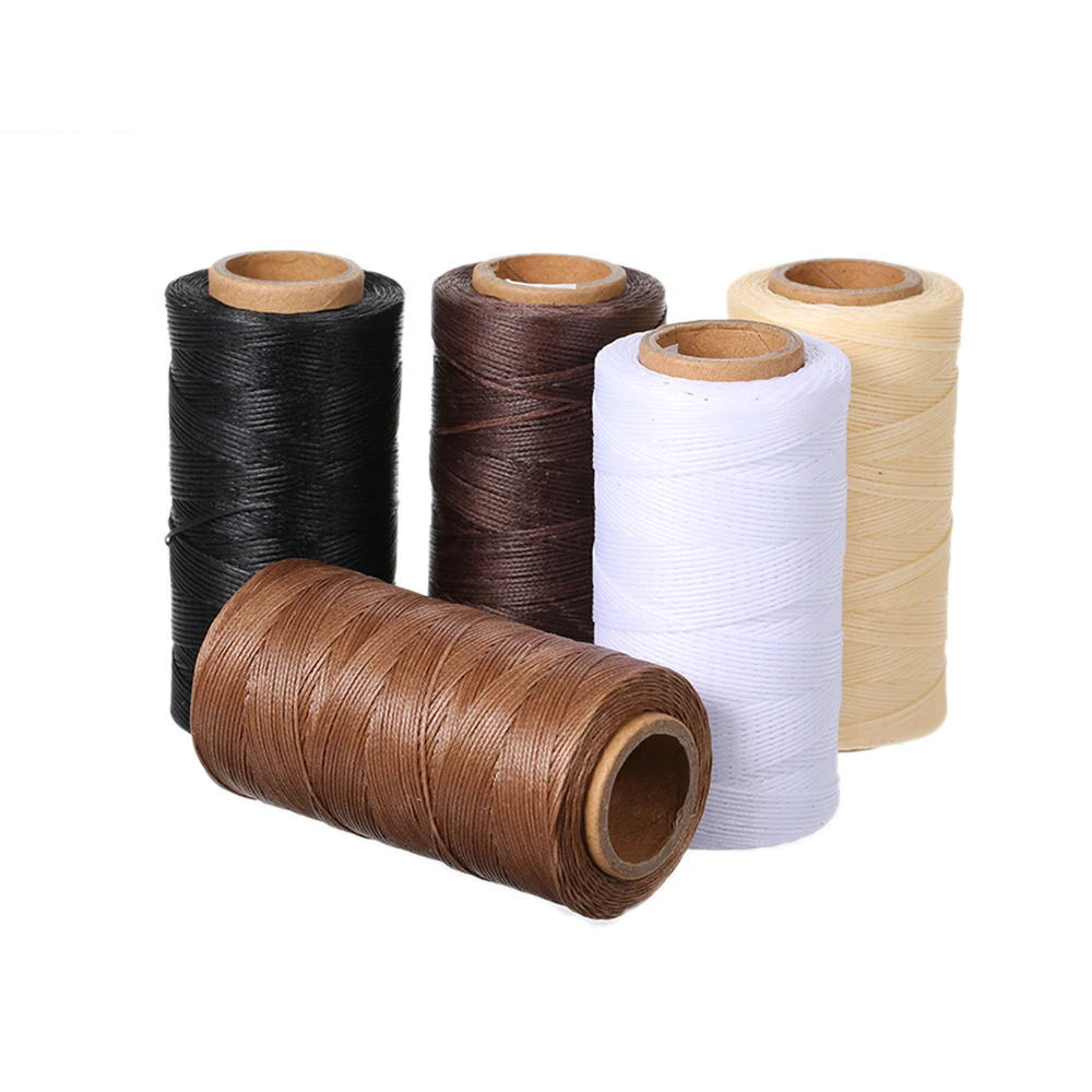 

260m Waxed Sewing Thread 0.8mm 150D Leather Hand Thread Stitching Durable Thread String Cord for Leather DIY Handicraft Tools