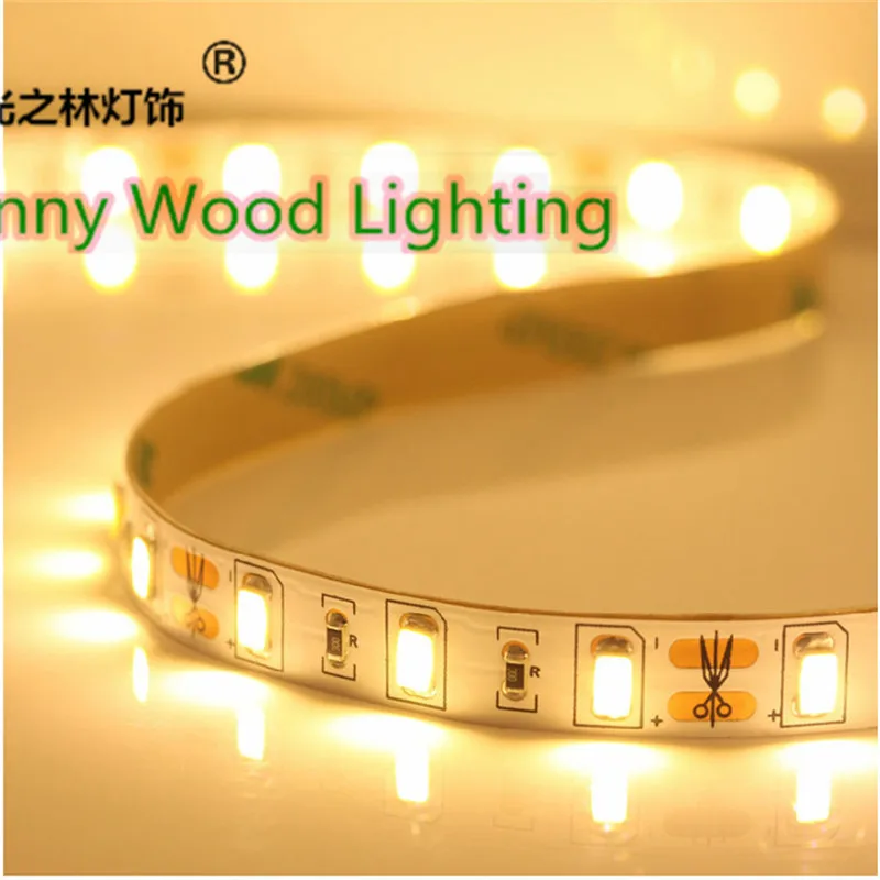 5 м/рулон 5630 60led/M 12VDC 18 Вт/м IP20 мягкая полоса светодиодный ленточный светильник для