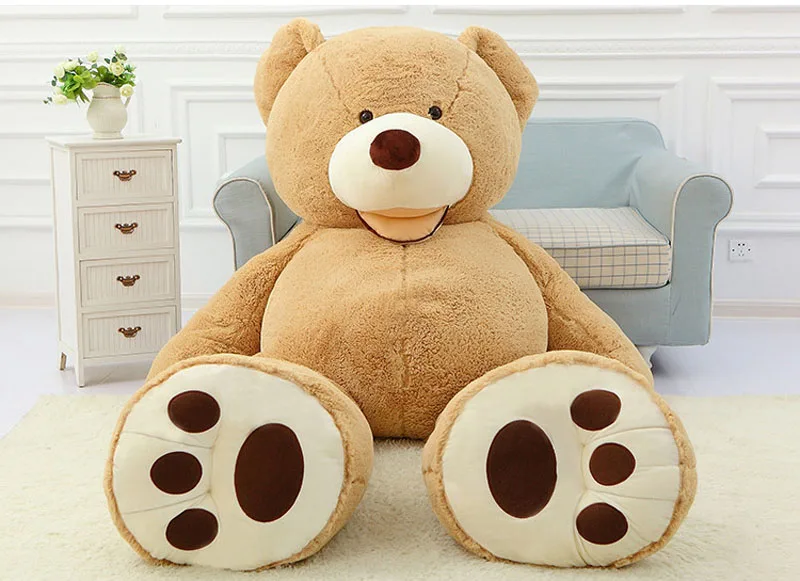 200cm 79" Case PROMO Giant Teddy Bear Big HUGE Stuffed Toy Birthday Christmas 