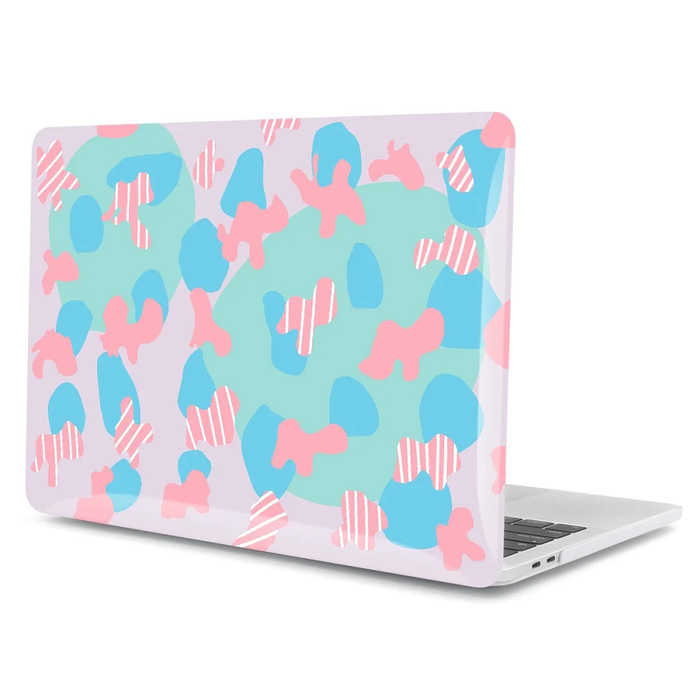 Летний стиль листьев узор Жесткий чехол для Macbook Air 11 12 13 Laptop Sleeve Mac book Pro 13 15 A1989 A1706 с retina - Цвет: SBQ001