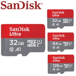 Карта памяти SanDisk A1 128 GB 100 МБ/с. micro SD карта 32 gb class 10 SDXC 64 gb Ultra SDHC 32 gb 16 gb UHS-I карта памяти TF для камеры