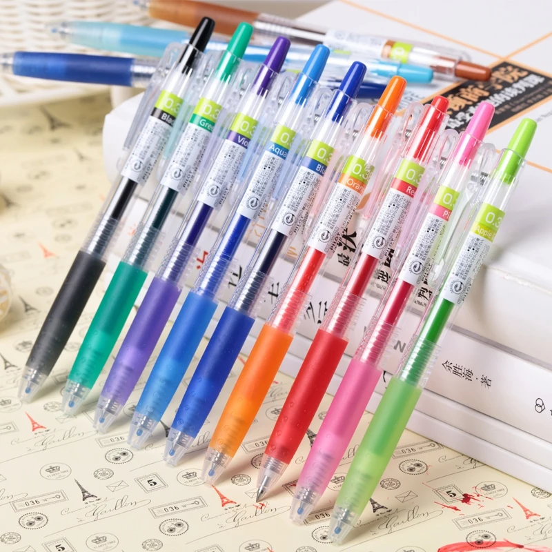 5PCS Japan PILOT JUICE Color Gel Pen Jelly Pen 0.5MM in Gel Pens from
