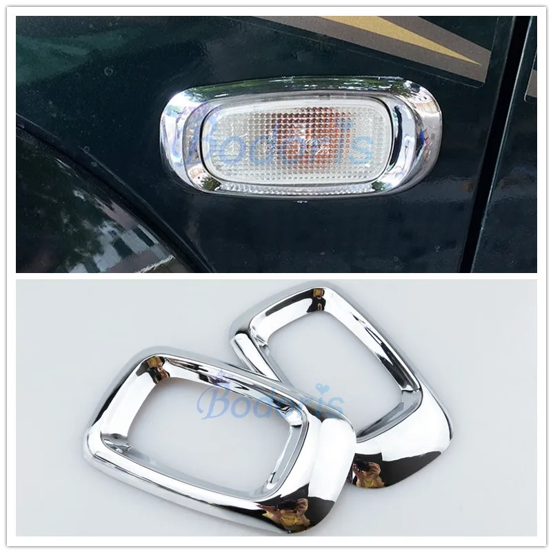 Хромированная крышка боковой фары для Land Cruiser 100 LC100 J100 Lexus LX470 1998-2003 2004-2007