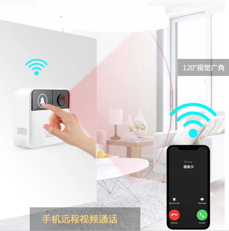 Wireless Video WIFI Video Door Phone Door Bell