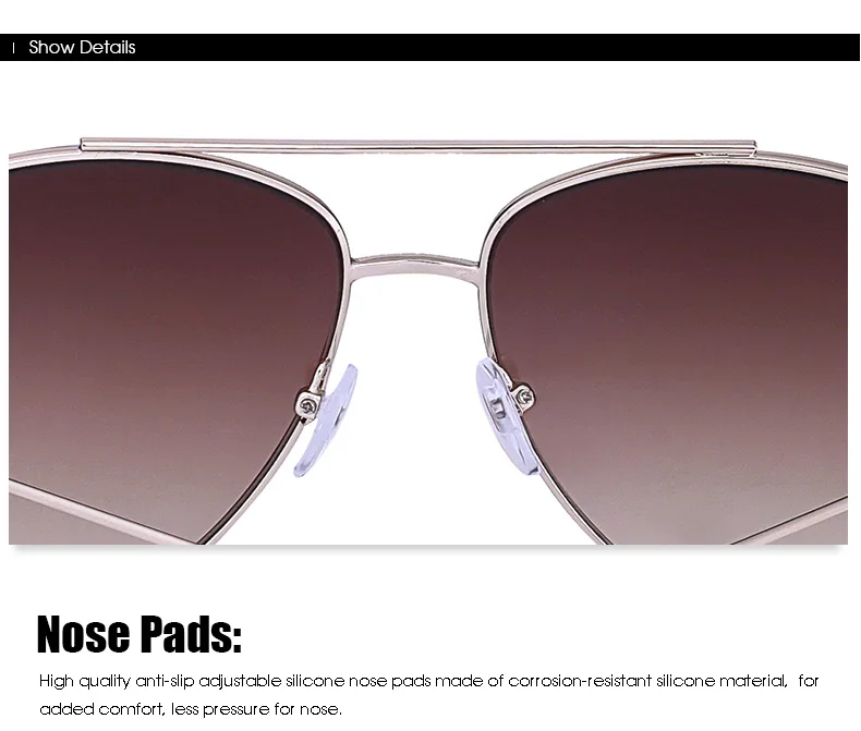 Georgia Oversized Aviator Sunglasses