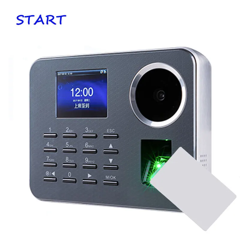 

Iclock360-P Biometric Palme Time Attendance BioID With Rfid Card Fingerprint Electronic Time Recording for Employee Attendance