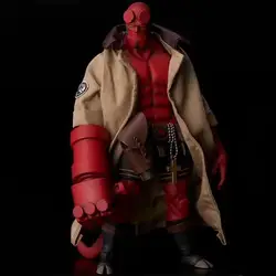 Hellboy действие подвижные фигурки игрушки настоящая одежда Ver. Модель Дети рисунок подарок 18 см раскрашенные куклы ПВХ