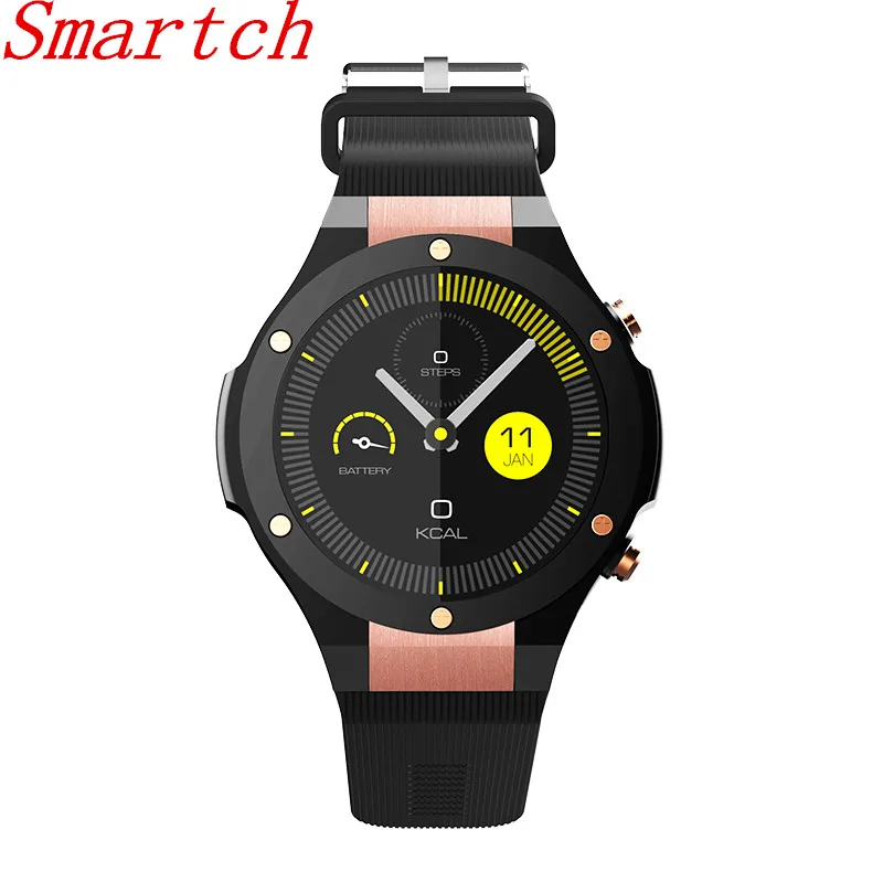 

Smartch New H2 Smart Watch Android MTK6580 IP68 Waterproof 1.40inch 400*400 GPS Wifi 3G Heart Rate Monitor 16GB+1G For Android I