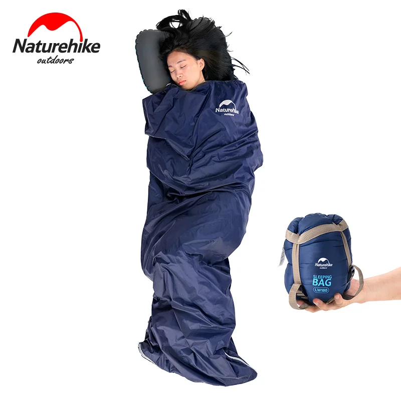 Naturehike открытый конверт спальный мешок Кемпинг Туризм спальные мешки LW180