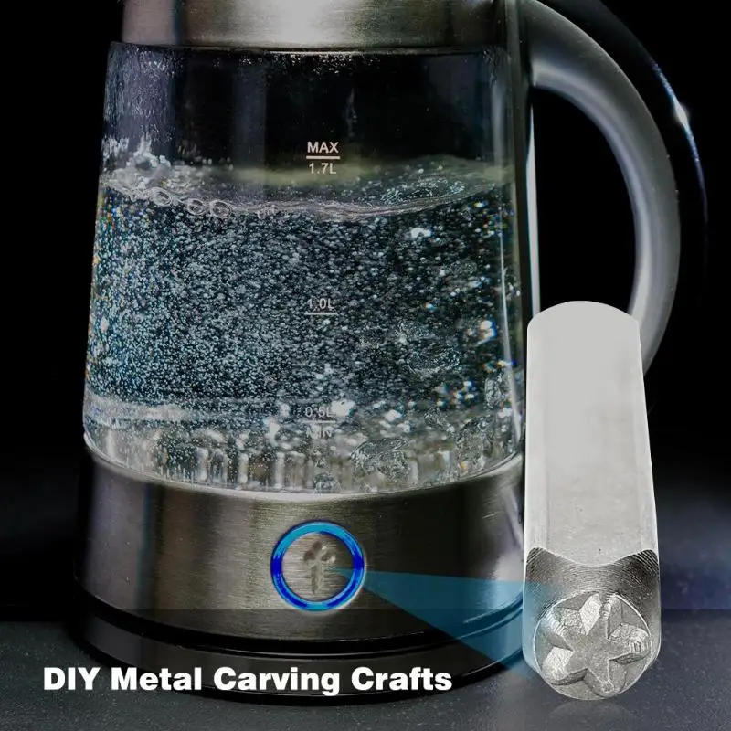 8 мм стальная штамповка перфоратор для DIY Металлическая Резьба для ручной работы
