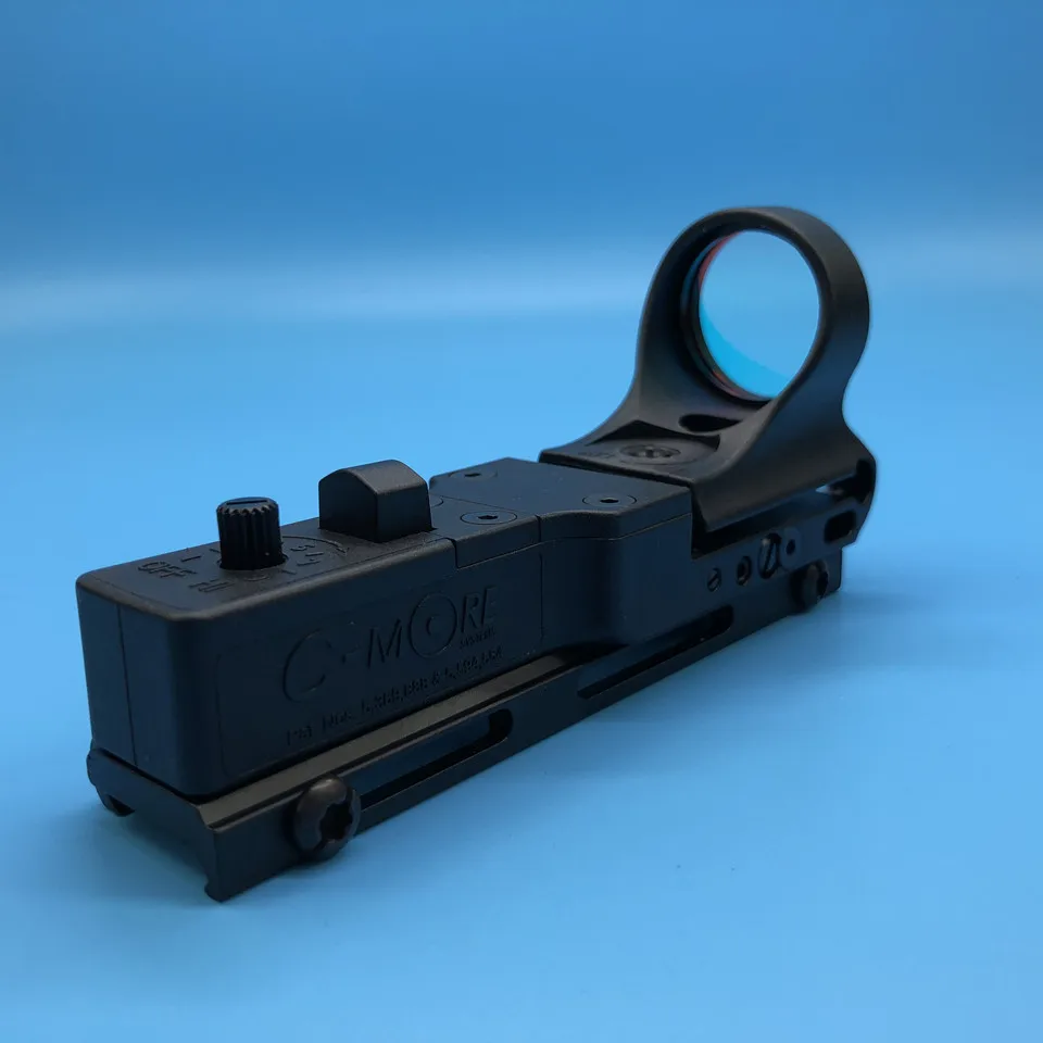 Тактический красный точечный прицел EX 182 элемент SeeMore Railway Reflex C-MORE Red Dot Sight 6 цветов оптика охотничий прицел для страйкбола