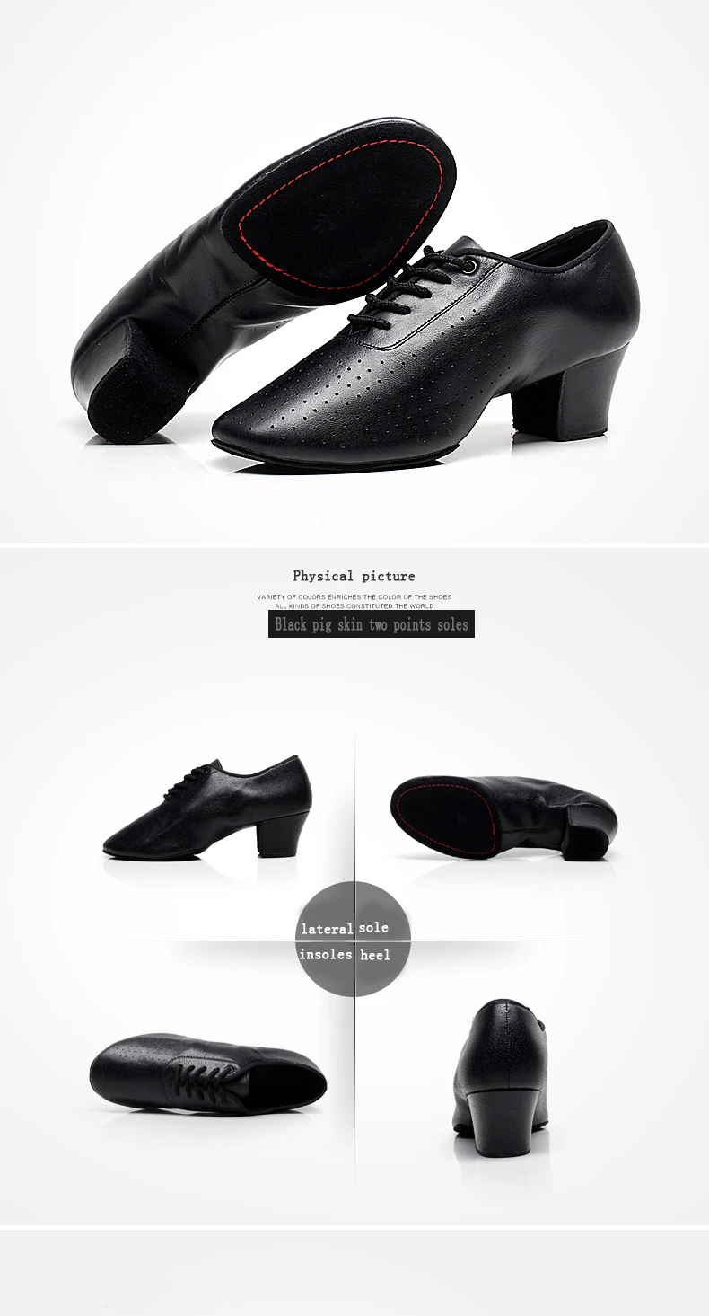 20161031_172847_099Modern Standard Dance Shoe Brand Women Genuine Leather Adult Jazz Shoes lady Aerobics Dancing Sneakers Teacher BD T1-B Discounts