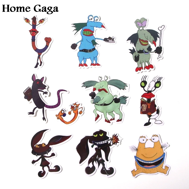 20 компл./лот Homegaga 42 шт./компл. Aaahh настоящие Монстры diy блокнот с рисунком телефона ноутбука велосипеда Скрапбукинг альбом для наклеек стикер D1700