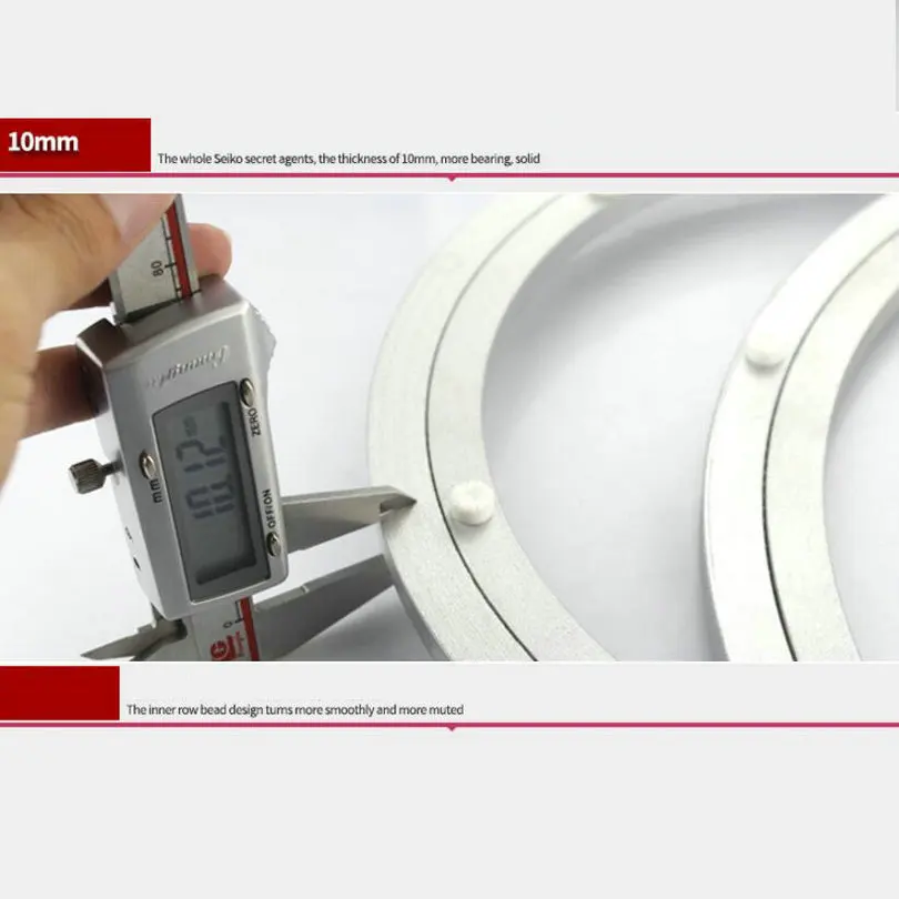 Furniture Hardware Accessories Lazy Susan Aluminum Swivel Plate_0007