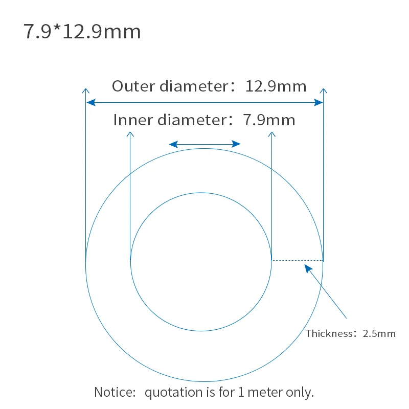 Kamoer перистальтический насос Кремниевая трубка/Пищевая трубка - Цвет: 7.9mm and 12.9mm