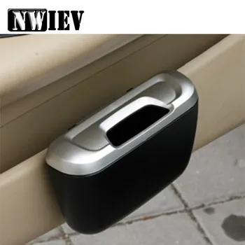 

NWIEV Car trash can Side door storage box For Kia Rio K2 Ceed Sportage Hyundai Solaris tucson I30 IX25 creta 2017 Subaru Impreza