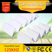 Realhelp 10 шт. EM4100/EM4102 RFID карты 125 кГц ID карты двери контроля доступа EM смарт-карты
