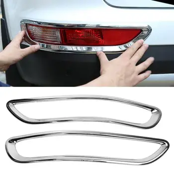 

1Pair Durable Rear Fog Light Lamp Cover Trim Frame for Kia Sportage KX5 QL 2015 2016 2017 2018 Car Accessories