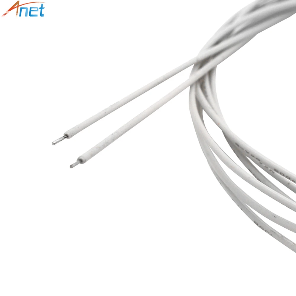 6 шт./лот Anet 100K ohm NTC 3950 термисторы датчики с кабелем запчасти для 3d принтеров