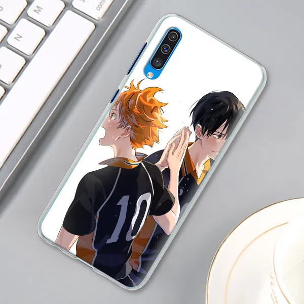 Аниме Haikyuu чехол КРЫШКА ДЛЯ samsung Galaxy A30 A40 A50 A70 A6 A8 плюс A7 A9 M30 чехол для телефона Coque - Цвет: 11