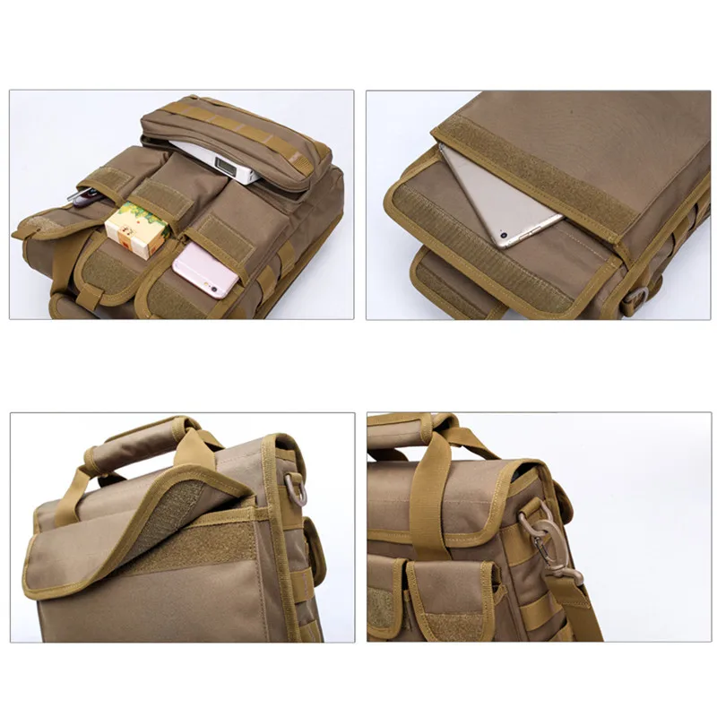 Men Outdoor Tactical Bag Molle Messenger Bags Military Camouflage Single Shoulder Belt Sack For Sports Toolkit Handbag