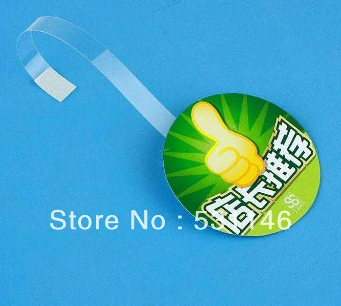 

Free Shipping Shelf PVC Wobblers / POP Advertising Wobbler /Pop advertising Products 2000bags/lot
