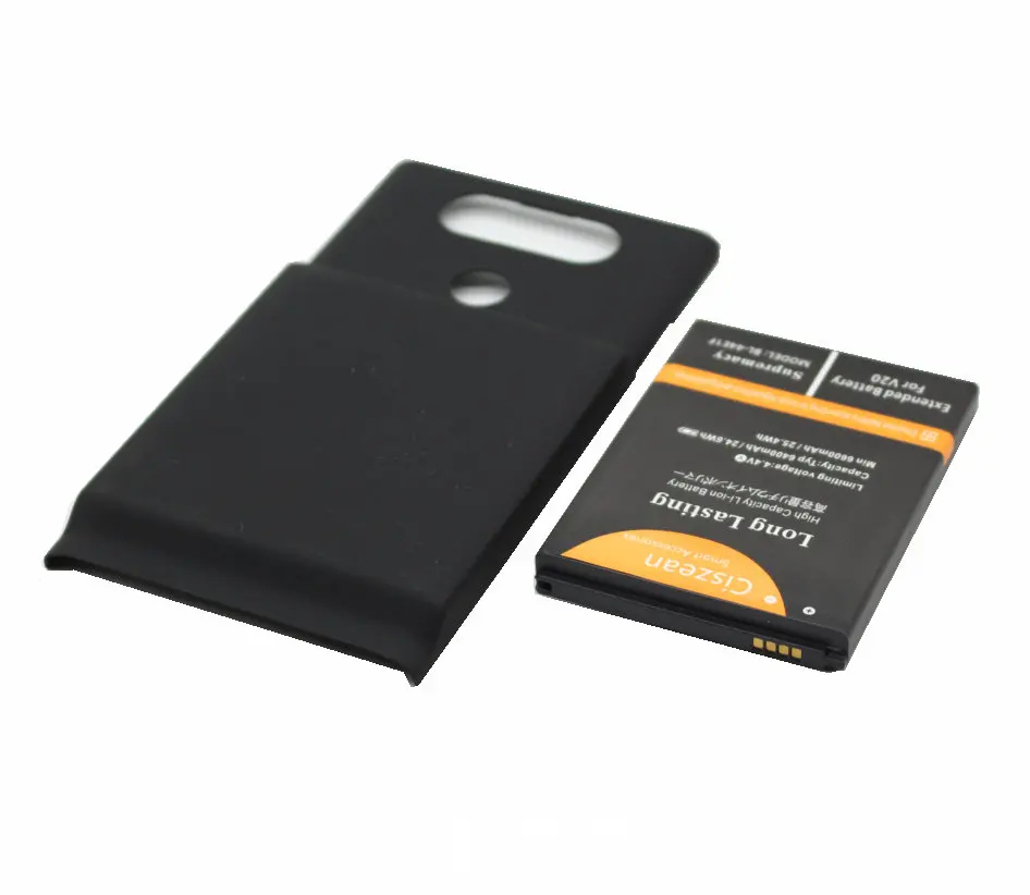 Ciszean 2x6400mAh BL 44E1F BL44E1F запасной Расширенный Аккумулятор для LG V20 LS997 VS995 H918 H910 H990 H990N +