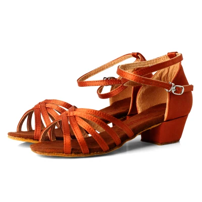 Детская танцевальная обувь для латиноамериканских танцев Танцевальная девочек